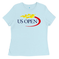 Baby Blue us open tennis Ladies Tee - InspiraDesign