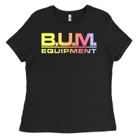 Black vintage bum equipment 02 Ladies Tee - InspiraDesign