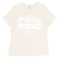 Bone Pinochet Helicopter Tours Ladies Tee - InspiraDesign