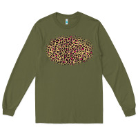 Army Green Leopard Pattern Long Sleeve Tee - RanaPortraitStore