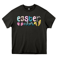 Asphalt Easter vibes Easter Day Heavy Core Tee - HowdyJamesFarm
