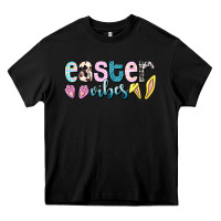 Black Easter vibes Easter Day Heavy Core Tee - HowdyJamesFarm