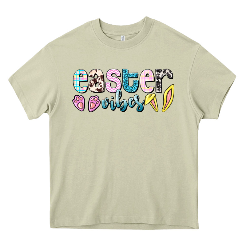 Easter Vibes Easter Day Heavy Core Tee by HowdyJamesFarm | Teevron