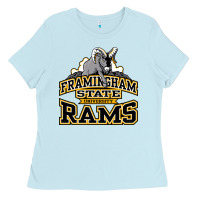 Baby Blue framingham state Ladies Tee - InspiraDesign