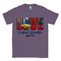 Lavender love came down luke 2 11 Classic Tee - CowGirlArtShop