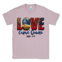 Lilac love came down luke 2 11 Classic Tee - CowGirlArtShop