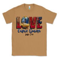 Toasted Coconut love came down luke 2 11 Classic Tee - CowGirlArtShop