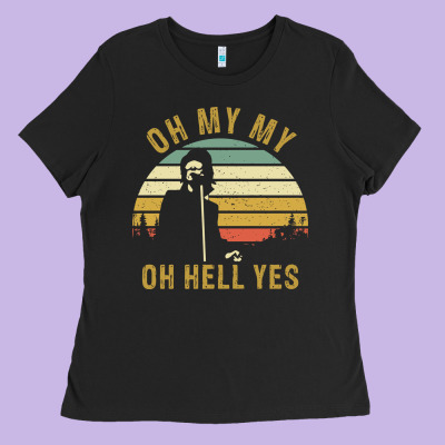 Oh My My Oh Hell Yes Petty Funny Music Fans Gifts Ladies Tee Designed By Inspiradesign