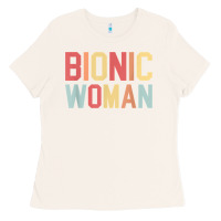 Bone bionic woman injury accident broken hip leg arm surgery t shirt Ladies Tee - InspiraDesign
