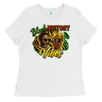 White Black history Ladies Tee - HowdyJamesFarm