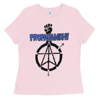 Bubblegum Pink propagandhi Ladies Tee - InspiraDesign