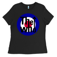Black rock and roll Ladies Tee - InspiraDesign