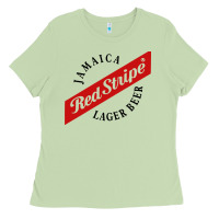Matcha jamaica red stripe lager beer Ladies Tee - InspiraDesign