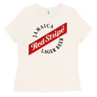 Bone jamaica red stripe lager beer Ladies Tee - InspiraDesign