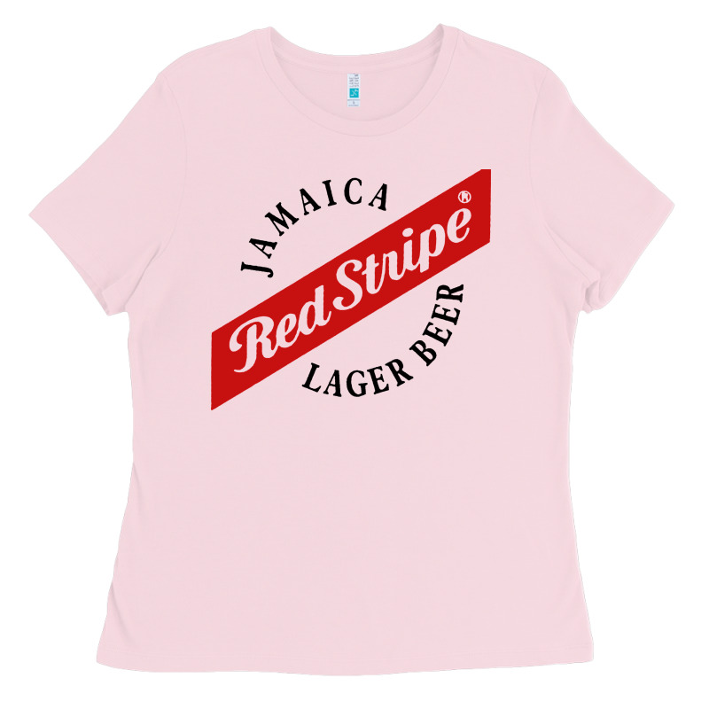 Jamaica Red Stripe Lager Beer Ladies Tee by InspiraDesign | Teevron