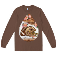 Chestnut american football and western roses teardrop Long Sleeve Tee - BundleAndBundleShop