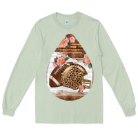 Matcha american football and western roses teardrop Long Sleeve Tee - BundleAndBundleShop