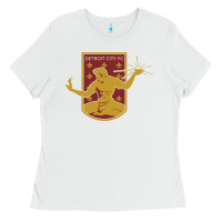 White usa,  detroit city fc Ladies Tee - InspiraDesign