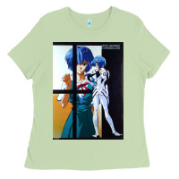 Matcha Neon Genesis Evangelion Rei Ayanami Ladies Tee - InspiraDesign