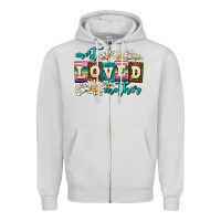 Dove Grey most loved mother Zipper Hoodie - AdoDesignShop