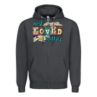 Smoke most loved mother Zipper Hoodie - AdoDesignShop