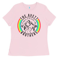 Bubblegum Pink the avett brothers Ladies Tee - InspiraDesign
