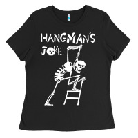 Black Hangmans Joke Ladies Tee - InspiraDesign