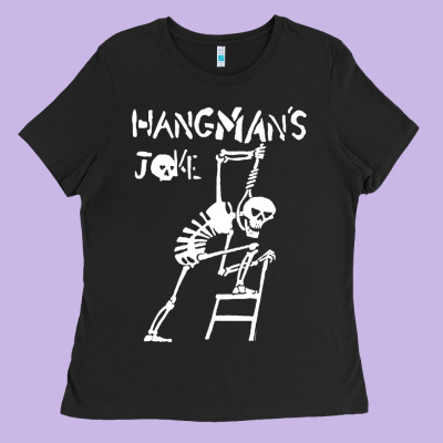 Hangmans Joke Ladies Tee Designed By Inspiradesign