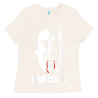 Bone dracula vampire classic horror flick white t shirt Ladies Tee - InspiraDesign