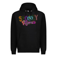 Black spooky mama Premium Hoodie - SublimationCraftShop