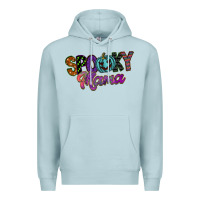 Blue Mist spooky mama Premium Hoodie - SublimationCraftShop