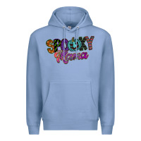 Colony Blue spooky mama Premium Hoodie - SublimationCraftShop