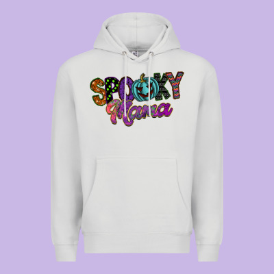 Spooky Mama Premium Hoodie Designed By Sublimationcraftshop