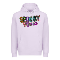 Lilac spooky mama Premium Hoodie - SublimationCraftShop