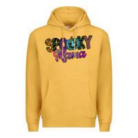 Mustard spooky mama Premium Hoodie - SublimationCraftShop
