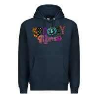 Navy spooky mama Premium Hoodie - SublimationCraftShop