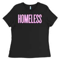 Black homeless Ladies Tee - InspiraDesign