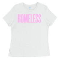 White homeless Ladies Tee - InspiraDesign