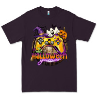 Plum halloween gamer Premium Tee - CowGirlArtShop