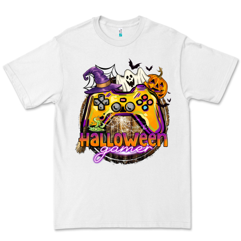 Halloween Gamer Premium Tee by CowGirlArtShop | Teevron