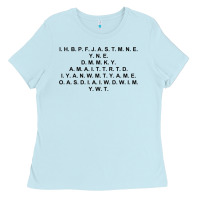 Baby Blue I Have Brought Peace Ladies Tee - InspiraDesign