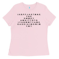 Bubblegum Pink I Have Brought Peace Ladies Tee - InspiraDesign