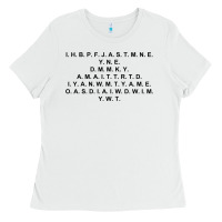 White I Have Brought Peace Ladies Tee - InspiraDesign