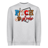 Heather Grey pitch please Heavyweight Sweatshirt - AdoDesignShop