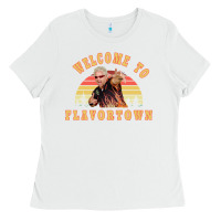 White new guy fieri fans flavortown Ladies Tee - InspiraDesign