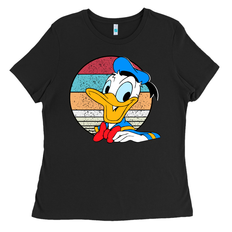 Donald Duck Funny Ladies Tee by InspiraDesign | Teevron