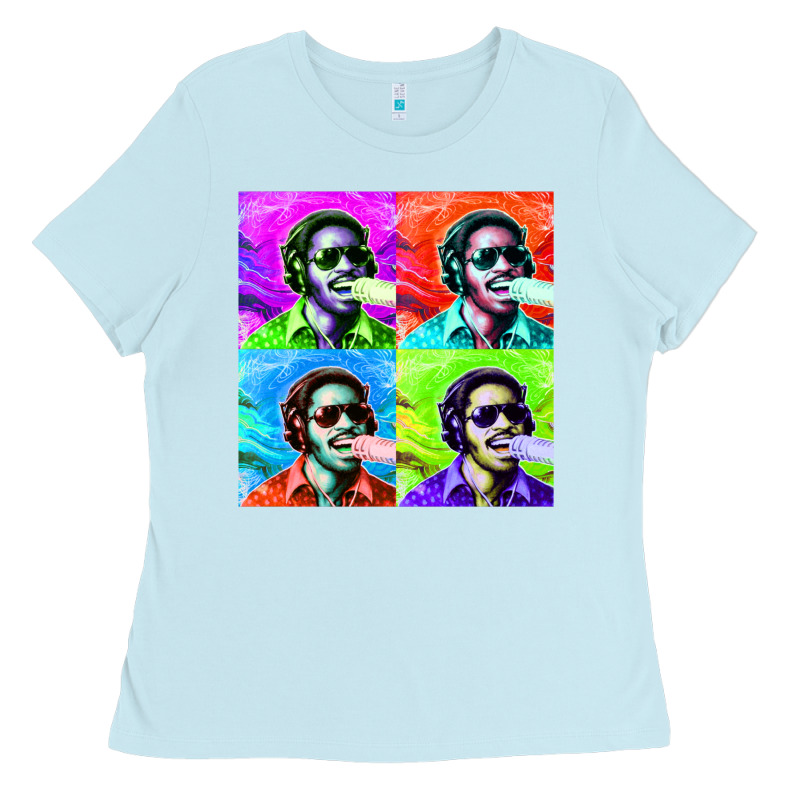 Stevie Wonder! Ladies Tee by InspiraDesign | Teevron