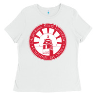 White csu channel islands seal Ladies Tee - InspiraDesign