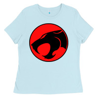 Baby Blue thundercats cool Ladies Tee - InspiraDesign