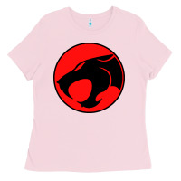 Bubblegum Pink thundercats cool Ladies Tee - InspiraDesign